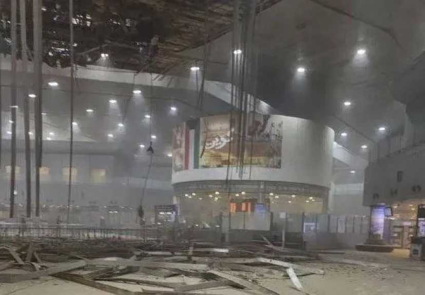 إيران تقصف خزانات الوقود بمطار الكويت الدولي والدفاعات السعودية تتصدى لـ15 مسيرة معادية