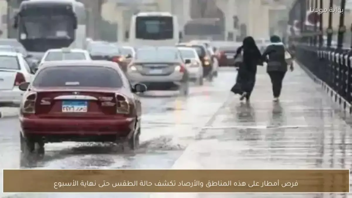 الأرصاد تكشف موعد عودة الدفء وتعرض خريطة الأمطار المتوقعة حتى نهاية الأسبوع