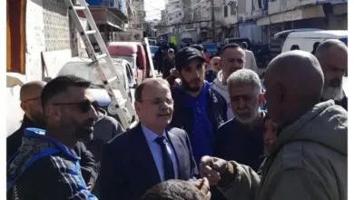 البزري يتفقد إعادة إعمار عين الحلوة بعد العدوان ويشدد على ضرورة دعم عاجل لدعم الاستقرار والتنمية