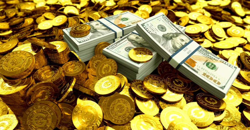 انخفاض أسعار الذهب يتسبب في ارتفاع الدولار وسط تقلبات الأسواق