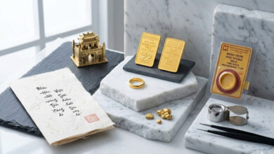 انخفاض مفاجئ في أسعار الذهب لدى شركة SJC يتجاوز مليوني دونغ فيتنامي للأونصة