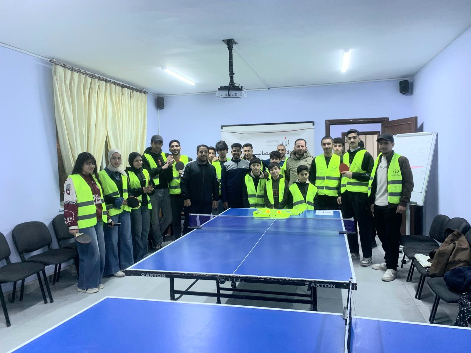 انطلاق منافسات المرحلة الثانية من بطولة تنس الطاولة في محافظة الزرقاء وسط أجواء عالية الحماسة والتنافسية