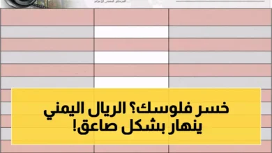 انهيار صادم للريال اليمني يُفاقم الأزمة الاقتصادية ويُوسع الفجوة بين عدن وصنعاء إلى 200% – المواطنين في وضع حرج