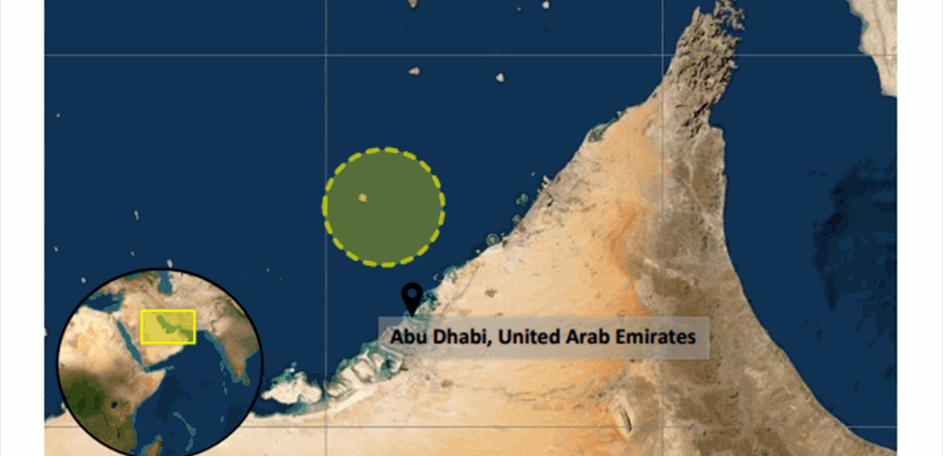 تحذير عاجل: دوي انفجار قوي يهدف إلى قرب سفينة في شمال أبو ظبي يثير القلق والقلق المتزايد