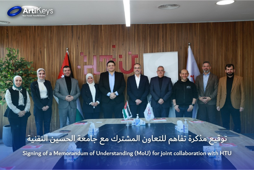 جامعة الحسين التقنية و«آرتي كيز» توقعان مذكرة تفاهم لتعزيز الابتكار التقني وتنمية الكفاءات الرقمية بكفاءة ومرونة