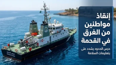 حرس الحدود ينقذ مواطنين من الغرق في القحمة ويصدر تنبيهاً عاجلاً لمرتادي الشواطئ خلال موسم الصيف