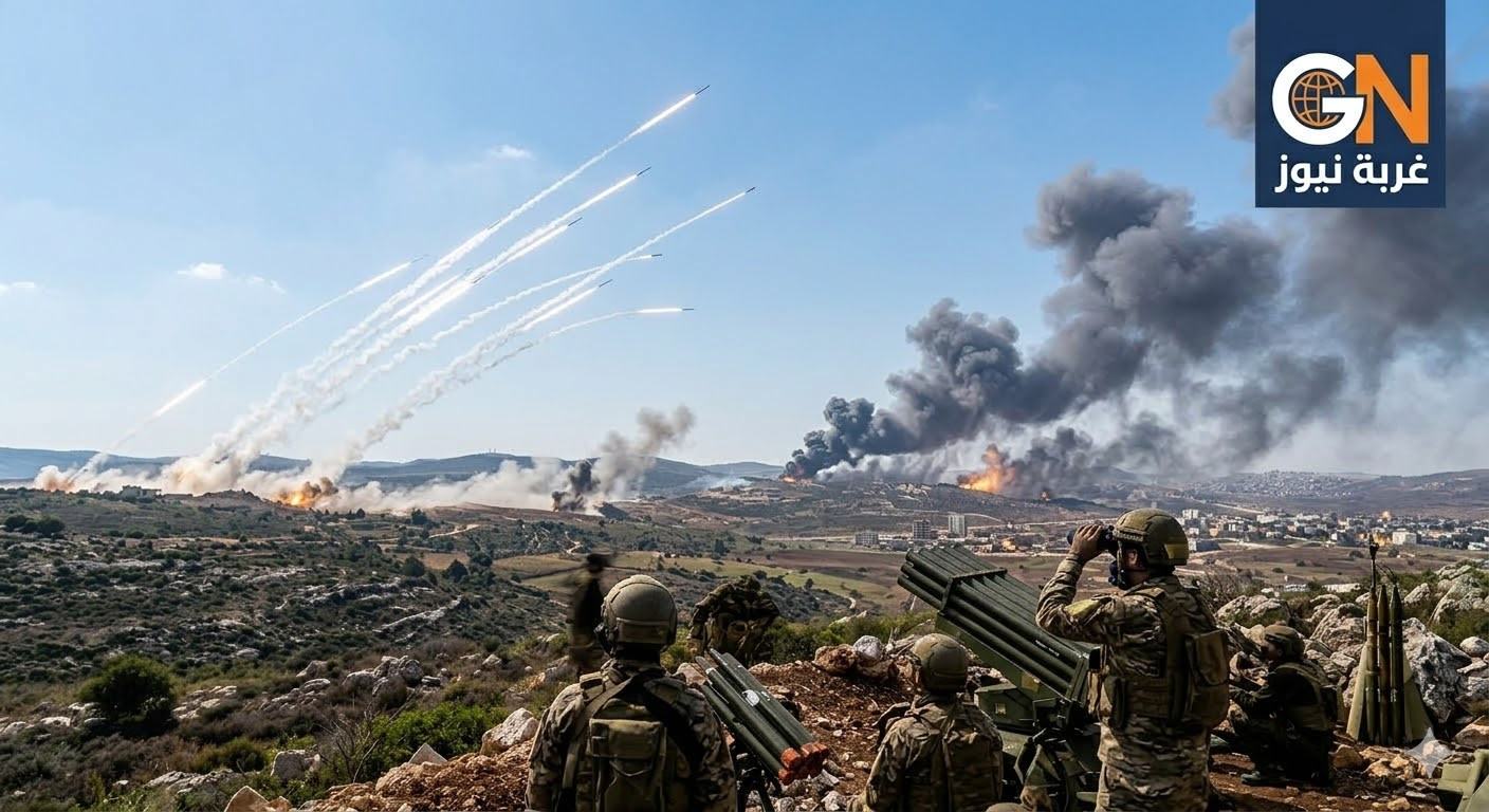 حزب الله يعلن عن بدء عملية "العصف المأكول" وإطلاق أكثر من 100 صاروخ تستهدف مواقع الاحتلال الإسرائيلي