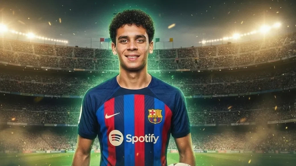 حماسة حمزة عبد الكريم بعد هدفه الأول مع برشلونة يعكس تطلعاته للمستقبل والنجومية