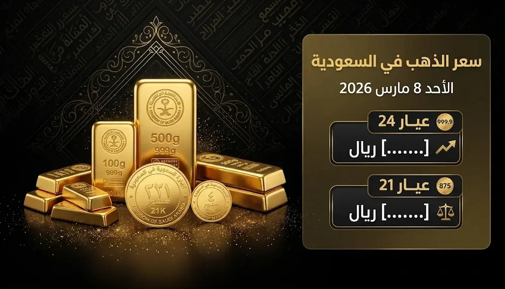 سعر الذهب اليوم في السعودية يعانق أعلى مستوياته.. عيار 21، السبائك والجنيه الذهب أمام خيارات استثمارية مغرية