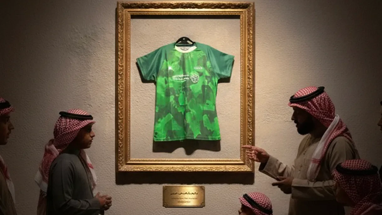 شركة Placard بالتعاون مع كووورة تطلق قميصًا خاصًا ليوم التأسيس السعودي للمؤثر عبدالرحمن السدحان