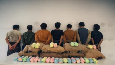 ضربة قاصمة بعسير تضبط 140 كجم من مادة القات وتقبض على 7 مهربين يمنيين في عملية أمنية واسعة