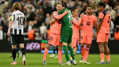 فرصة ذهبية لبرشلونة في غياب مبابي وخوفه من سلاح نيوكاسل الفتاك