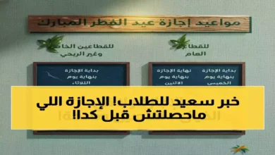 قرار وزارة التعليم الحاسم يمد إجازة عيد الفطر إلى 23 يومًا: تداعياته على الدراسة ومستقبل الأجيال
