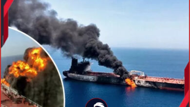 مضيق هرمز يشتعل بعد هجوم بمقذوفات على سفينة وسط أنباء عن وقوع إصابات في اليمن