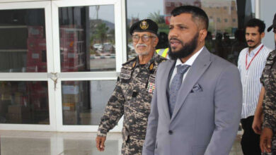 وصول قائد أمني بارز يعزز التعاون الأمني في عدن بأهمية استراتيجية عالية